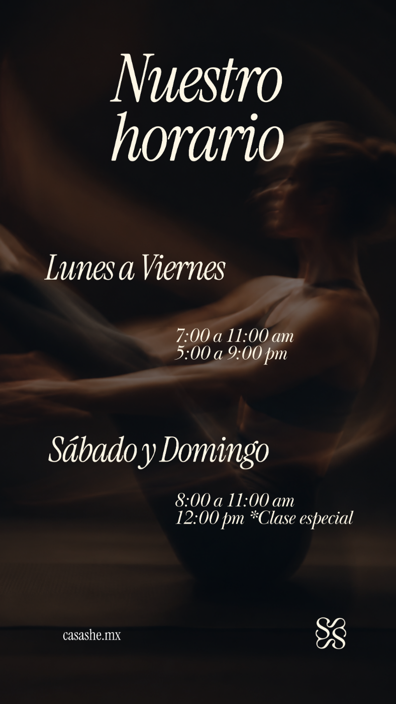 Casa Shé — horarios